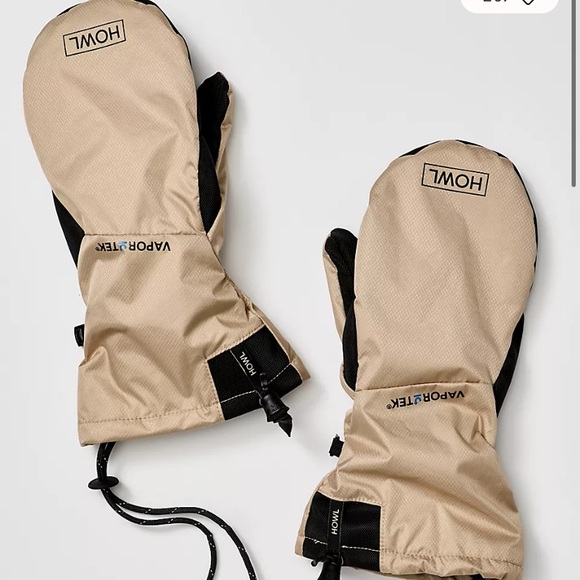 Free people x Howl reserve mittens size MD New - Picture 5 of 9